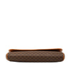 Celine Macadam Coated Canvas Clutch Secondhand