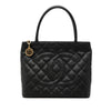 Chanel Caviar Medallion Tote Secondhand