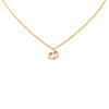 Dior Gold Plated CD Logo Pendant Necklace Secondhand