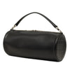 Burberry Leather Barrel Satchel Secondhand