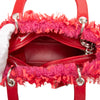 Dior Medium Tweed Fringe Rhinestone Lady Dior Secondhand
