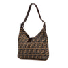 Fendi Zucca Canvas Shoulder Bag Secondhand