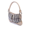Burberry Smoke Check Coated Canvas Shoulder Bag Secondhand