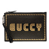 Gucci Leather Guccy Sega Clutch Secondhand