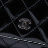 Chanel CC Quilted Patent Wallet On Chain Secondhand