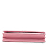 Chanel CC Embossed Lambskin Camellia Wallet On Chain Secondhand