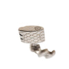 Chanel CC Brass Cambon Ligne Drop Pushback Earrings Secondhand