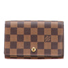 Louis Vuitton Damier Ebene Porte Monnaie Tresor Wallet Secondhand