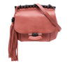 Gucci Medium Leather Bamboo Nouveau Fringe Crossbody Secondhand