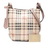 Burberry Haymarket Check Coated Canvas Lorne Bucket Bag Secondhand