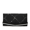 Chanel Old Travel Line Nylon Bifold Long Wallet Secondhand
