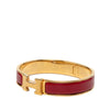 Hermès Narrow Enamel Clic H Bracelet PM Secondhand