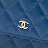 Chanel CC Square Quilted Lambskin Wallet on Chain Secondhand