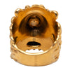 Gucci Gold Plated Lion Head Ring Secondhand