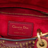 Dior Mini Lambskin Cannage Studded Supple Lady Dior Secondhand