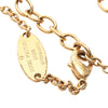 Louis Vuitton Gold Plated Garden Louise Necklace Secondhand