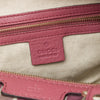 Gucci Medium Calfskin Web Joy Boston Bag Secondhand