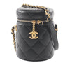 Chanel Small Quilted Lambskin Side Note Vanity Case Secondhand