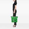 Miu Miu Canvas Printed Ivy Tote Secondhand