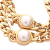 Chanel Quilted Lambskin Vanity Case with Pearl Chain Secondhand