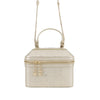 Bvlgari Embossed Leather Serpenti Forever Vanity Bag Secondhand