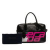 Prada City Calf Racing Satchel Secondhand