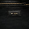Saint Laurent Bicolor Canvas and Leather Cabas Tote Secondhand