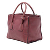 Prada Glace Calf Twin Pocket Satchel Secondhand