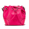 Gucci Diamante Leather Bright Bucket Bag Secondhand