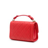 Chanel Small Quilted Grained Calfskin Label Click Flap Secondhand