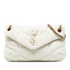 Saint Laurent Small Boucle Tweed Loulou Puffer Shoulder Bag Secondhand