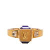 Louis Vuitton Gold Plated Crystal Gamble Cocktail Ring L Secondhand