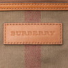 Burberry Mini Mega Check Canvas Ashby Tassel Bucket Bag Secondhand