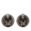 Chanel Plated Brass Coin Clip On Earrings Secondhand