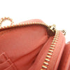 Chanel CC Quilted Caviar Double Zip Clutch With Chain Secondhand