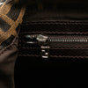 Fendi Zucca Canvas Double Flap Shoulder Bag Secondhand