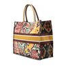 Dior Large Embroidered Canvas Paisley Book Tote Secondhand