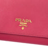 Prada Saffiano Wallet On Chain Secondhand