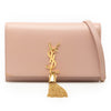 Saint Laurent Smooth Calfskin Monogram Kate Tassel Wallet on Chain Secondhand