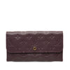 Louis Vuitton Monogram Empreinte Sarah Long Wallet Secondhand
