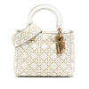 Dior Medium Lambskin Cannage Studded Supple Lady Dior Secondhand