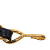 Chanel CC Gold Plated Leather Woven Chain Link Belt Secondhand