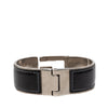 Gucci Leather and Brass G Cuff Bracelet Secondhand