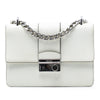 Prada Small Saffiano Sound Lock Chain Crossbody Secondhand
