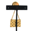 Chanel CC Gold Plated Quilted Flap Bag Brooch Secondhand