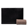Bottega Veneta Leather Intrecciomirage Document Case Secondhand