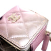 Chanel Mini Metallic Lambskin Coco Punk Cube Bag Secondhand