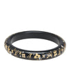 Louis Vuitton Narrow Monogram Resin Inclusion Bangle Secondhand