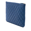 Chanel Medium Quilted Caviar Boy O Case Clutch Secondhand