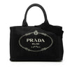 Prada Small Canvas Canapa Logo Satchel Secondhand